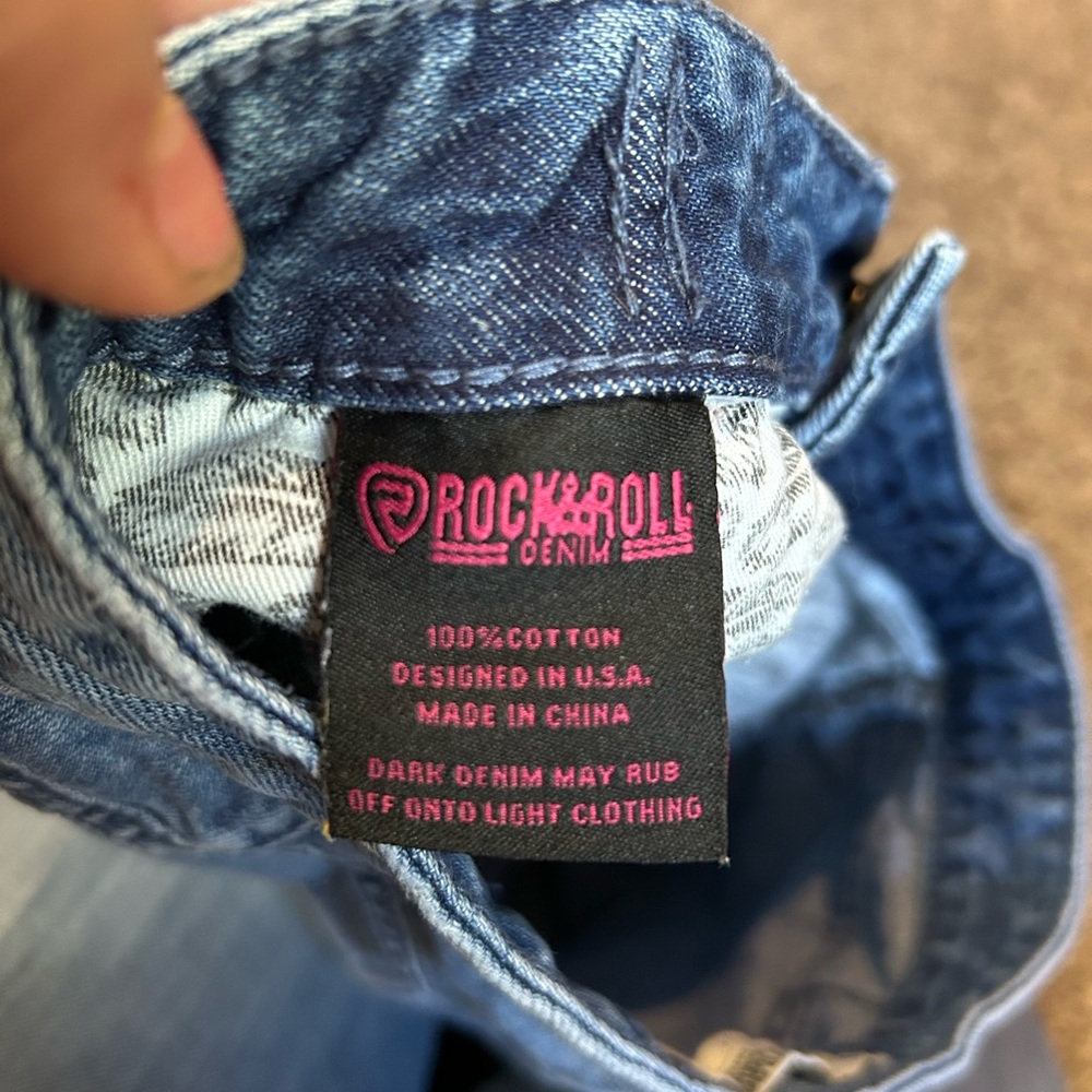 Rock & Roll Denim Skirt - Picture 4 of 6